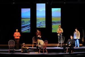 Palo Alto Players' Laramie Project, Directed by Lee Ann Payne. Photo by Joyce Goldschmid